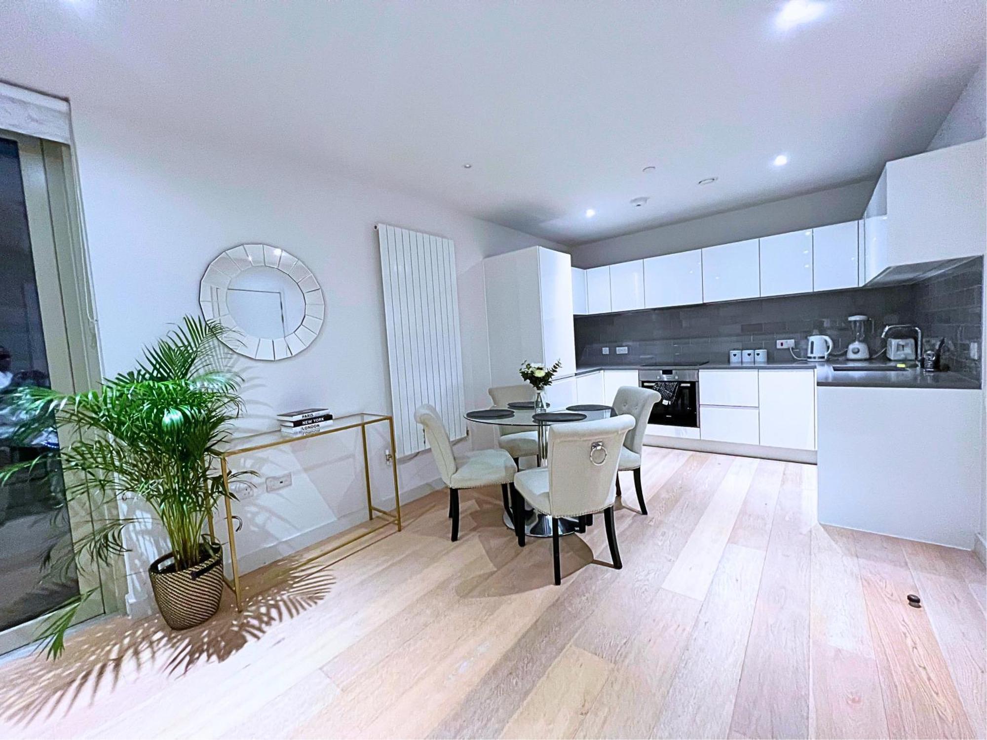 לונדון Stylish Apartment Docklands מראה חיצוני תמונה